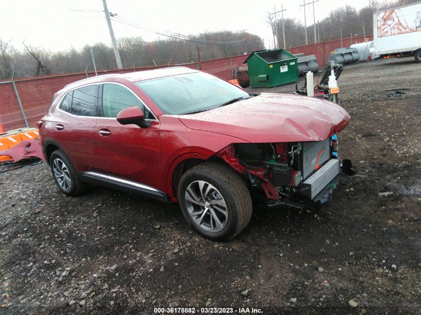 2023 BUICK ENVISION ESSENCE VIN: LRBFZPR4XPD020241