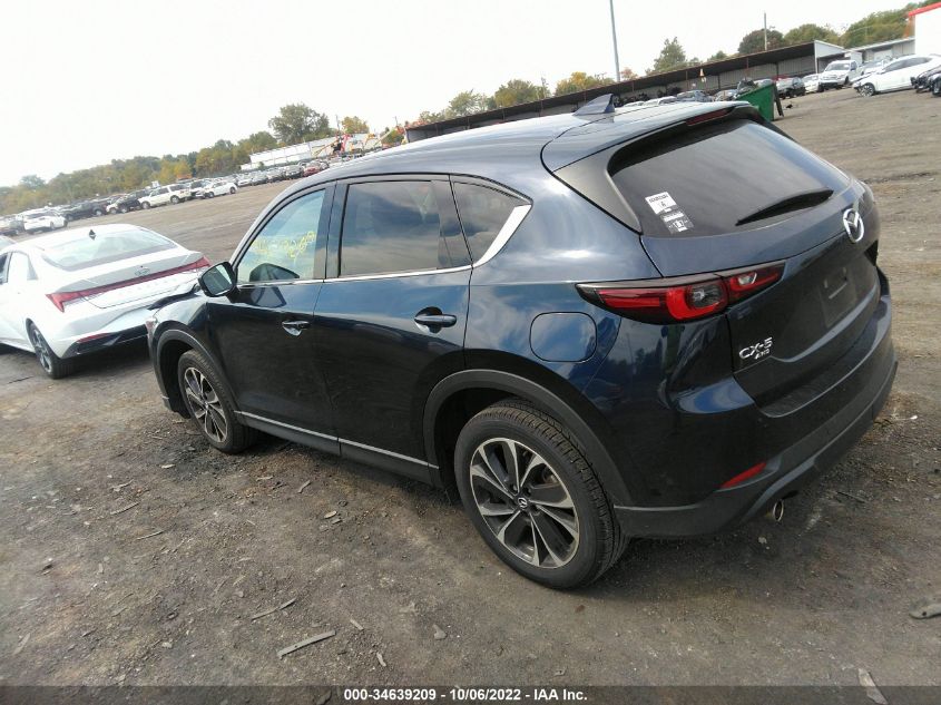 2022 MAZDA CX-5 2.5 S PREMIUM PACKAGE VIN: JM3KFBDM1N1523925