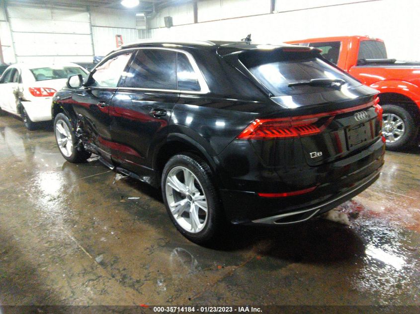 2022 AUDI Q8 PREMIUM VIN: WA1AVBF18ND033758