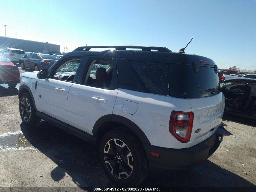 2022 FORD BRONCO SPORT OUTER BANKS VIN: 3FMCR9C66NRD45642