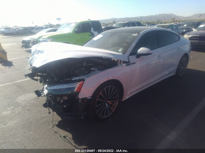 2022 AUDI A5 SPORTBACK PREMIUM PLUS VIN: WAUCBCF57NA005139