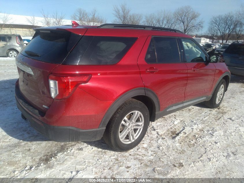 2020 FORD EXPLORER XLT VIN: 1FMSK8DHXLGC81488