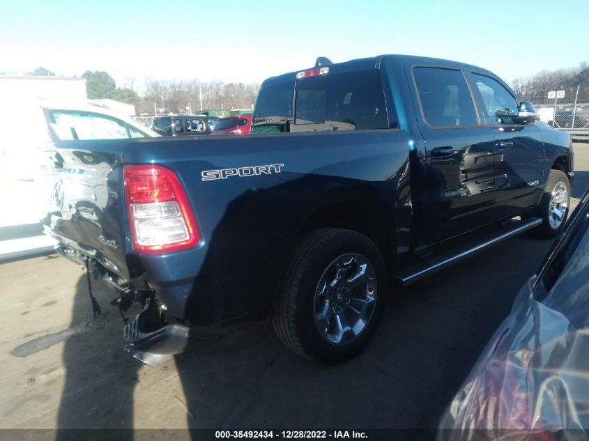2022 RAM 1500 BIG HORN VIN: 1C6SRFFT6NN411665