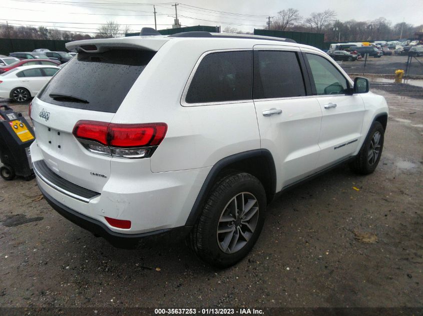 2022 JEEP GRAND CHEROKEE WK LIMITED VIN: 1C4RJFBG3NC176709