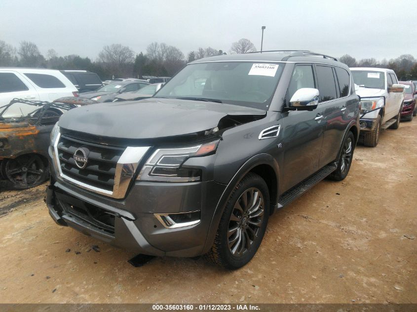 2022 NISSAN ARMADA PLATINUM VIN: JN8AY2DB0N9810305