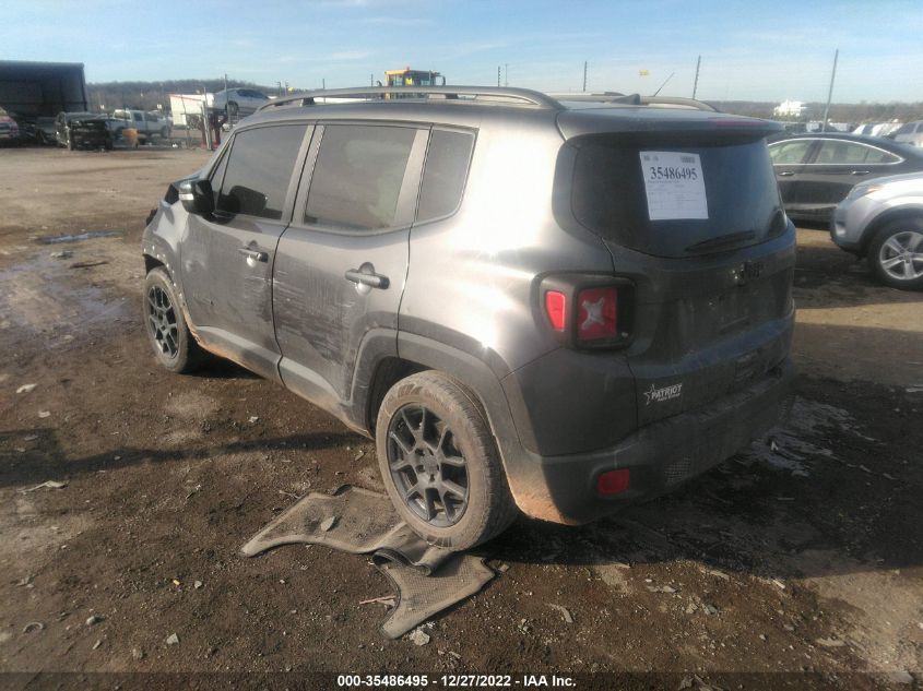 2020 JEEP RENEGADE ALTITUDE VIN: ZACNJABB3LPM07121