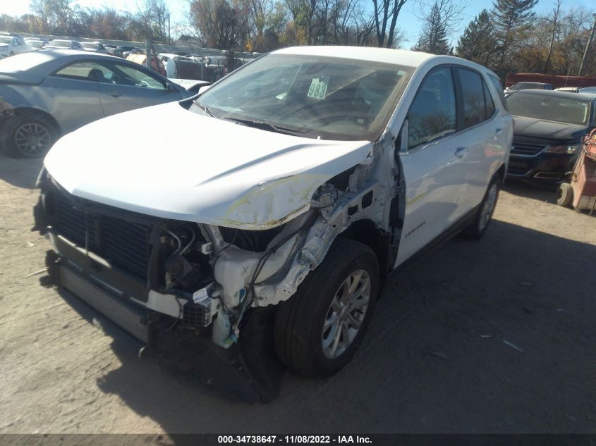 2021 CHEVROLET EQUINOX LT VIN: 3GNAXKEV0MS163107