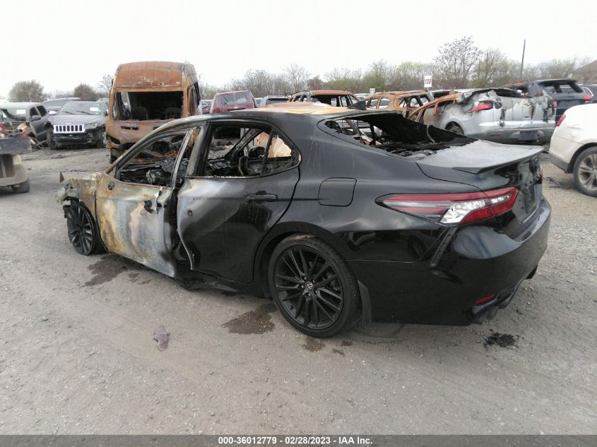 2022 TOYOTA CAMRY XSE VIN: 4T1K61AK2NU718156