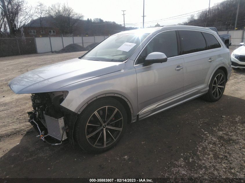 2022 AUDI SQ7 PREMIUM PLUS VIN: WA1AWBF72ND010154