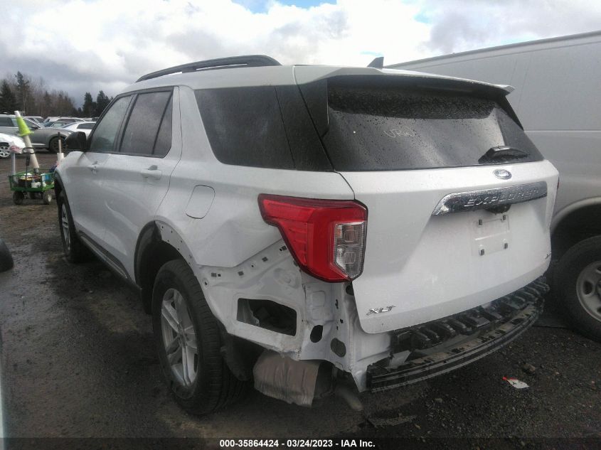 2022 FORD EXPLORER XLT VIN: 1FMSK8DH1NGA51163