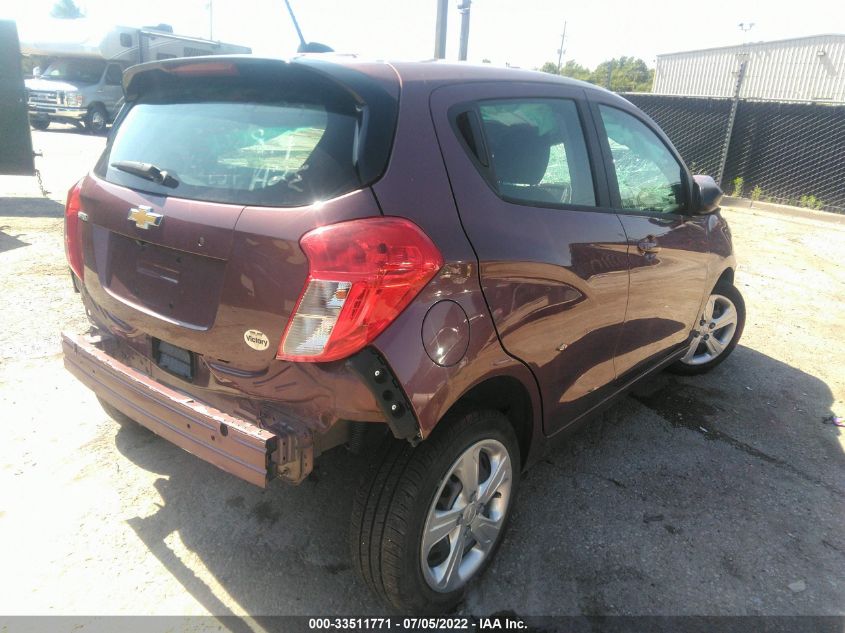 2021 CHEVROLET SPARK LS VIN: KL8CB6SA9MC700533