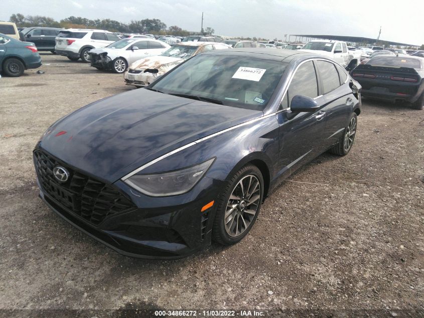 2021 HYUNDAI SONATA LIMITED VIN: 5NPEH4J27MH128928