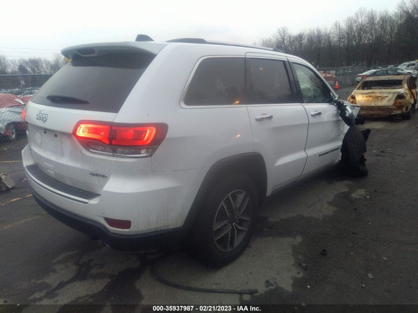 2022 JEEP GRAND CHEROKEE WK LIMITED VIN: 1C4RJFBG6NC165302