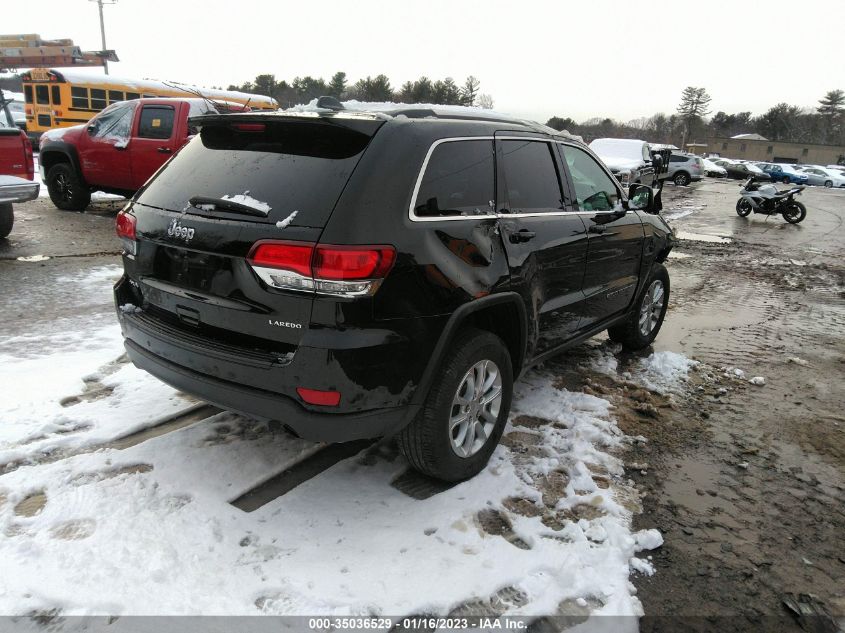 2021 JEEP GRAND CHEROKEE LAREDO E VIN: 1C4RJFAG6MC533591