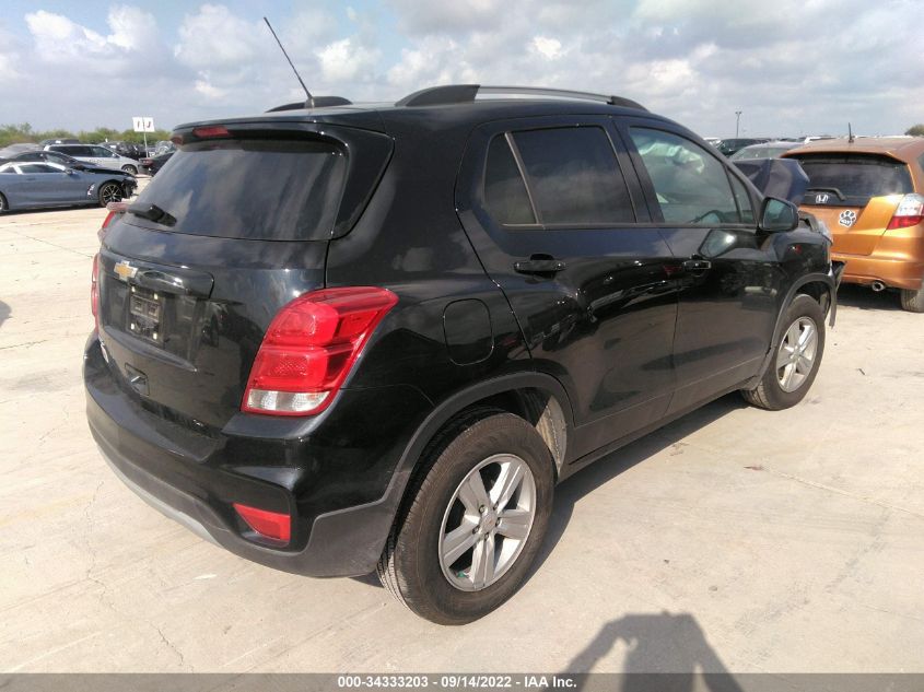 2021 CHEVROLET TRAX LT VIN: KL7CJLSB6MB310820