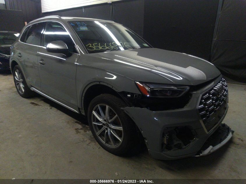 2022 AUDI SQ5 PREMIUM PLUS VIN: WA1B4AFY6N2023143