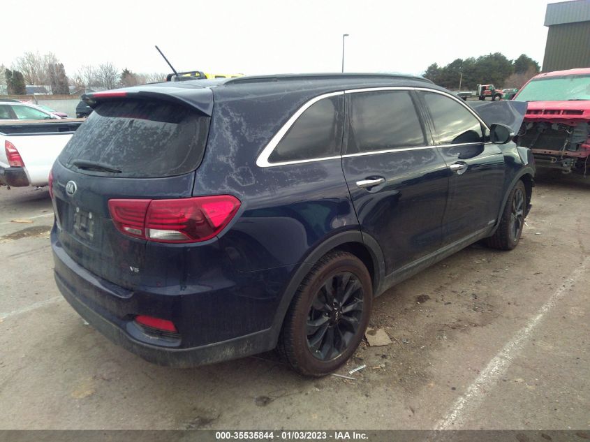 2020 KIA SORENTO S V6 VIN: 5XYPGDA56LG657220