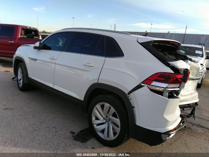2021 VOLKSWAGEN ATLAS CROSS SPORT 3.6L V6 SE W/TECHNOLOGY VIN: 1V2JE2CA3MC219401