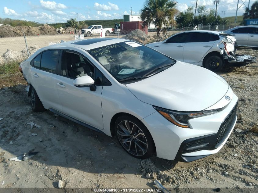 2021 TOYOTA COROLLA XSE/APEX XSE VIN: 5YFT4MCEXMP061397