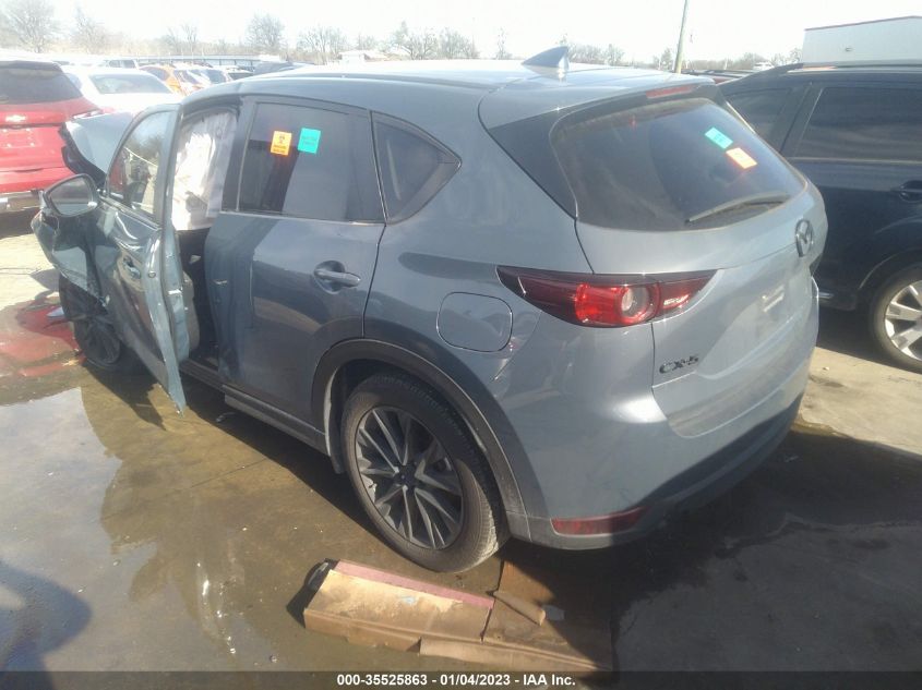 2021 MAZDA CX-5 CARBON EDITION VIN: JM3KFACM1M0383083
