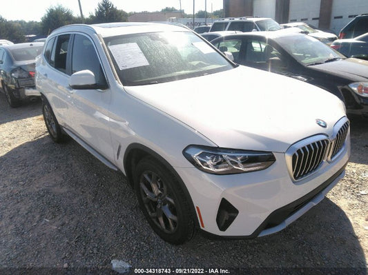 2022 BMW X3 XDRIVE30I VIN: 5UX53DP0XN9M93102