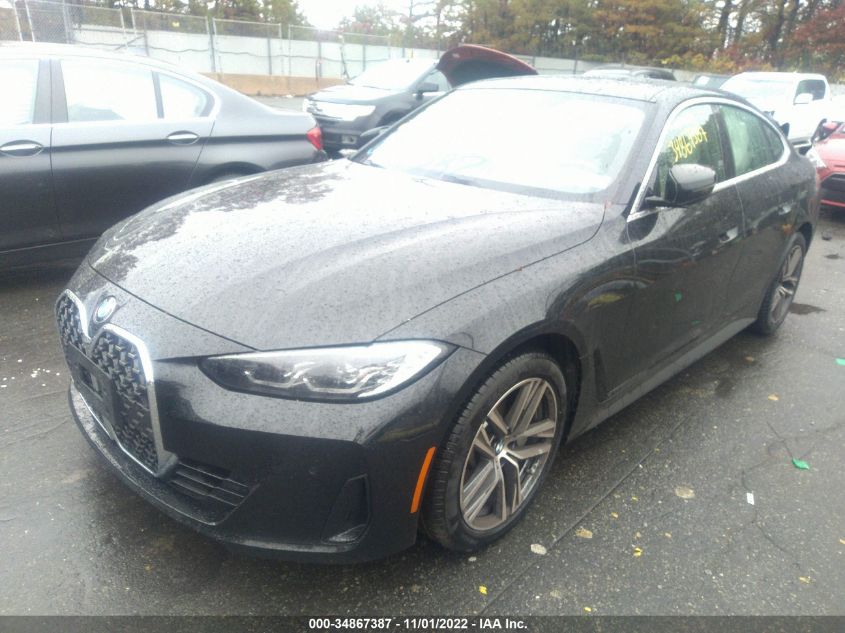 2022 BMW 4 SERIES 430I VIN: WBA63AV09NFM18607