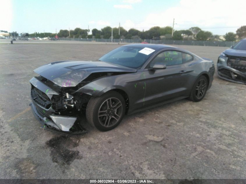 2022 FORD MUSTANG ECOBOOST VIN: 1FA6P8TH9N5108820