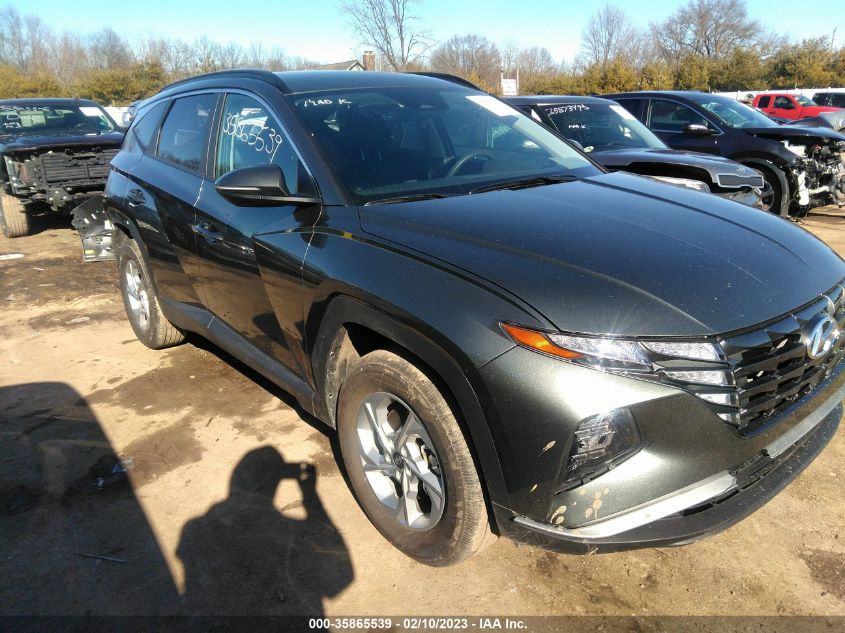 2022 HYUNDAI TUCSON SEL VIN: 5NMJBCAEXNH107641