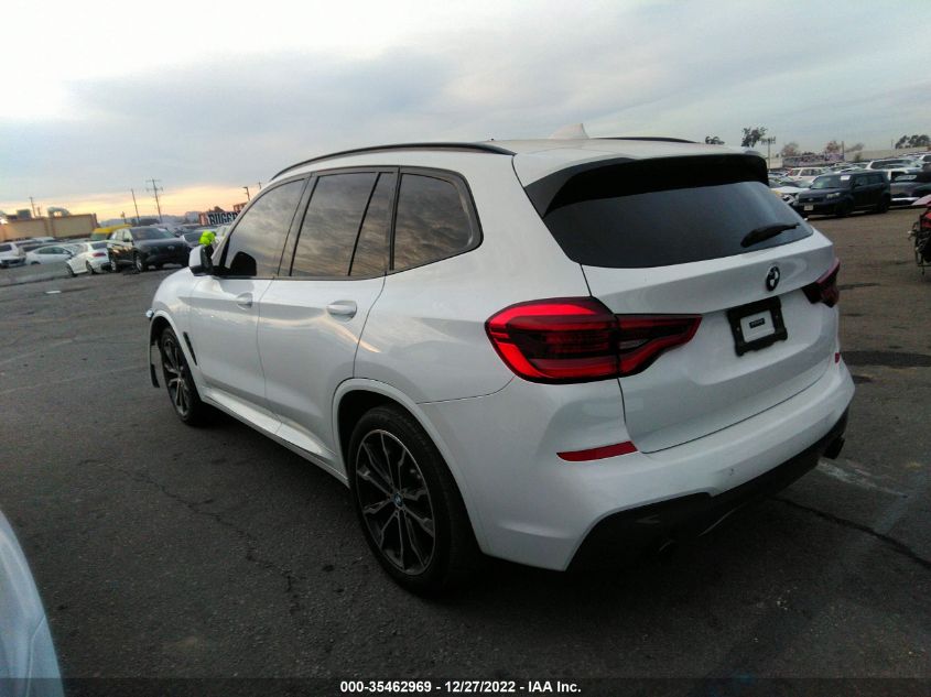 2021 BMW X3 SDRIVE30I VIN: 5UXTY3C01M9G24105