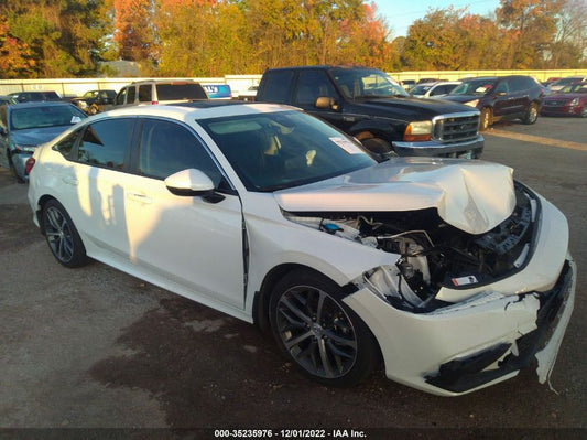 2022 HONDA CIVIC SEDAN TOURING VIN: 2HGFE1F99NH326830
