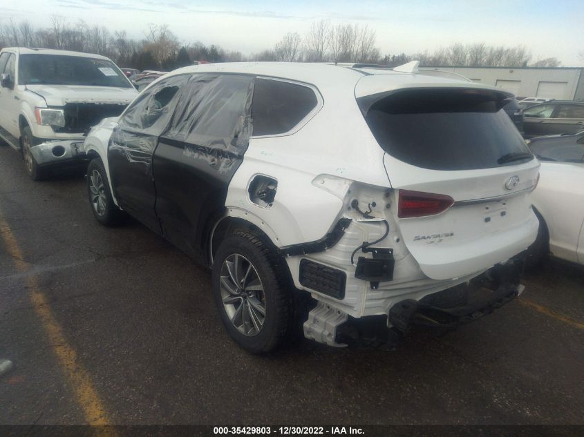 2020 HYUNDAI SANTA FE SEL VIN: 5NMS3CAD2LH251576