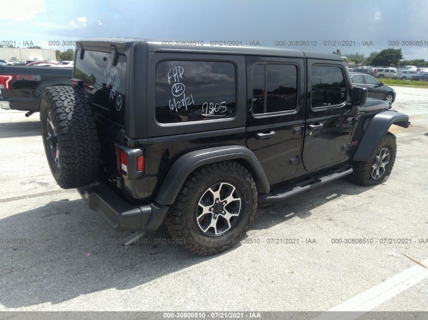 2021 JEEP WRANGLER UNLIMITED RUBICON VIN: 1C4HJXFN1MW667805