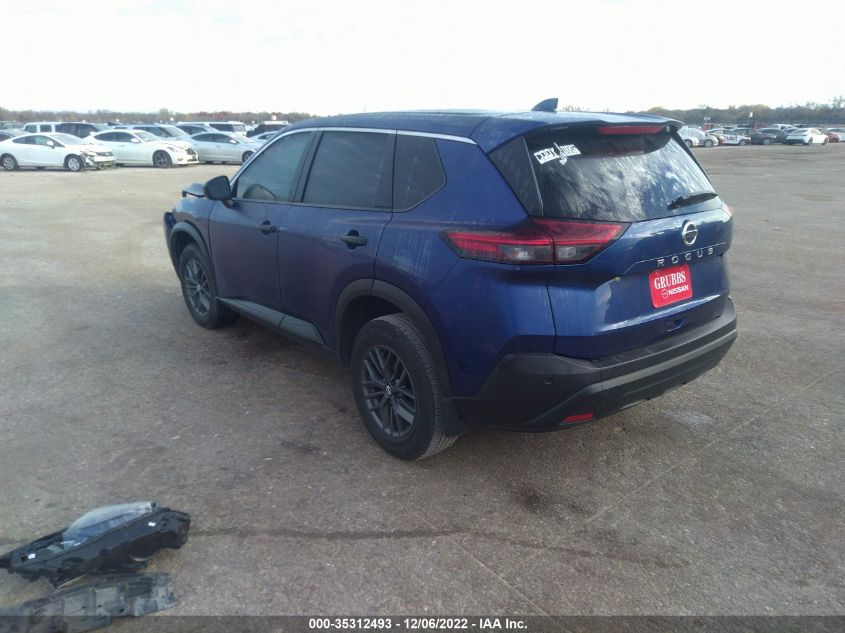 2021 NISSAN ROGUE S VIN: 5N1AT3AAXMC835608