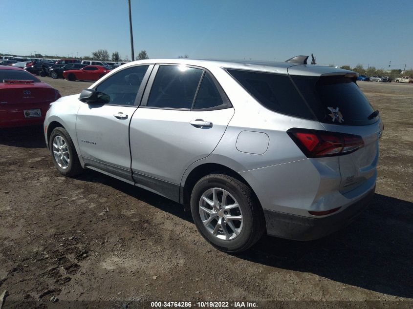 2022 CHEVROLET EQUINOX LS VIN: 2GNAXHEV2N6122416