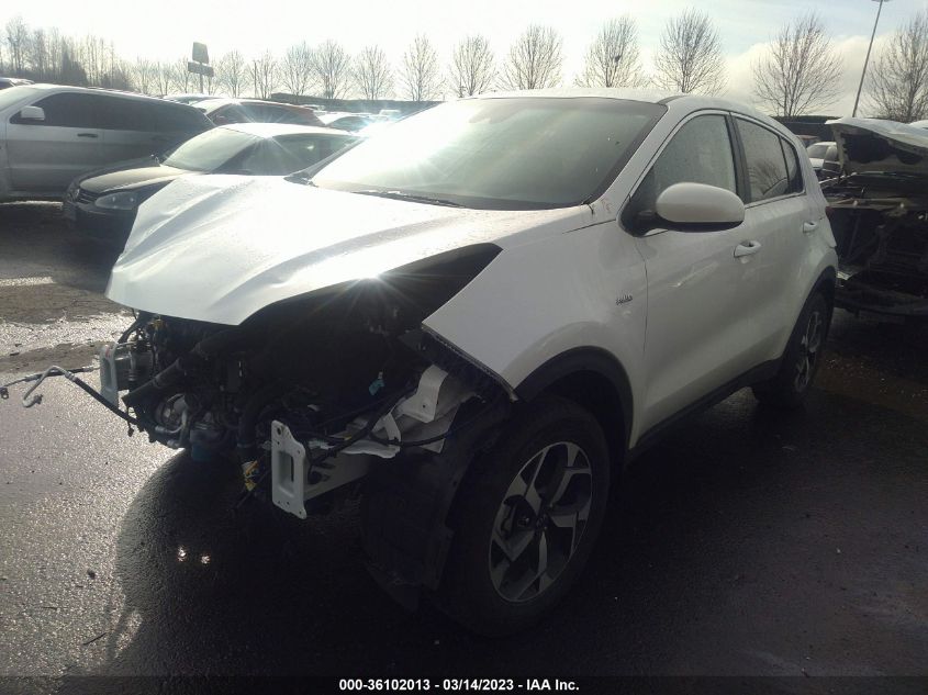 2022 KIA SPORTAGE LX VIN: KNDPMCAC7N7994044