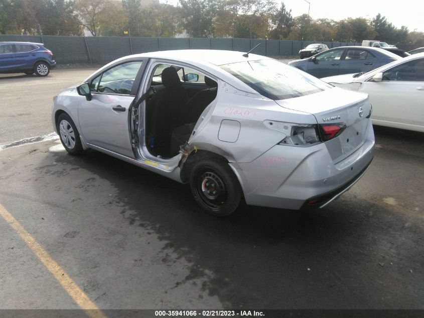 2022 NISSAN VERSA S VIN: 3N1CN8DV6NL845452