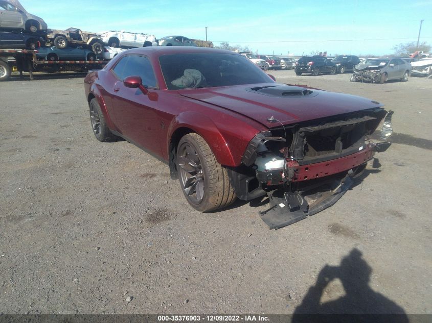 2021 DODGE CHALLENGER R/T SCAT PACK WIDEBODY VIN: 2C3CDZFJ9MH623063