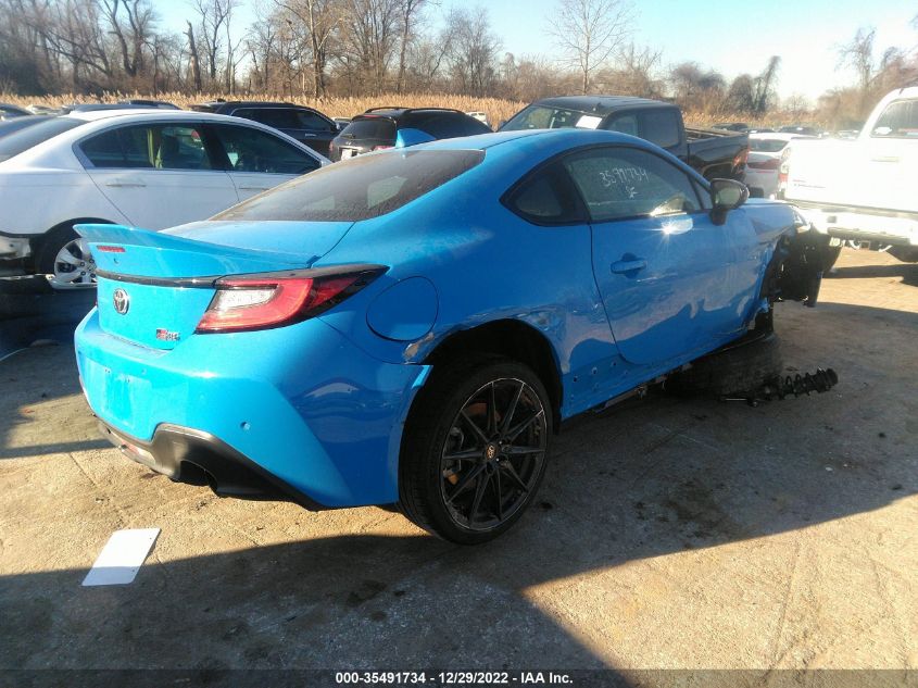 2022 TOYOTA GR86 PREMIUM VIN: JF1ZNBF1XN8758334