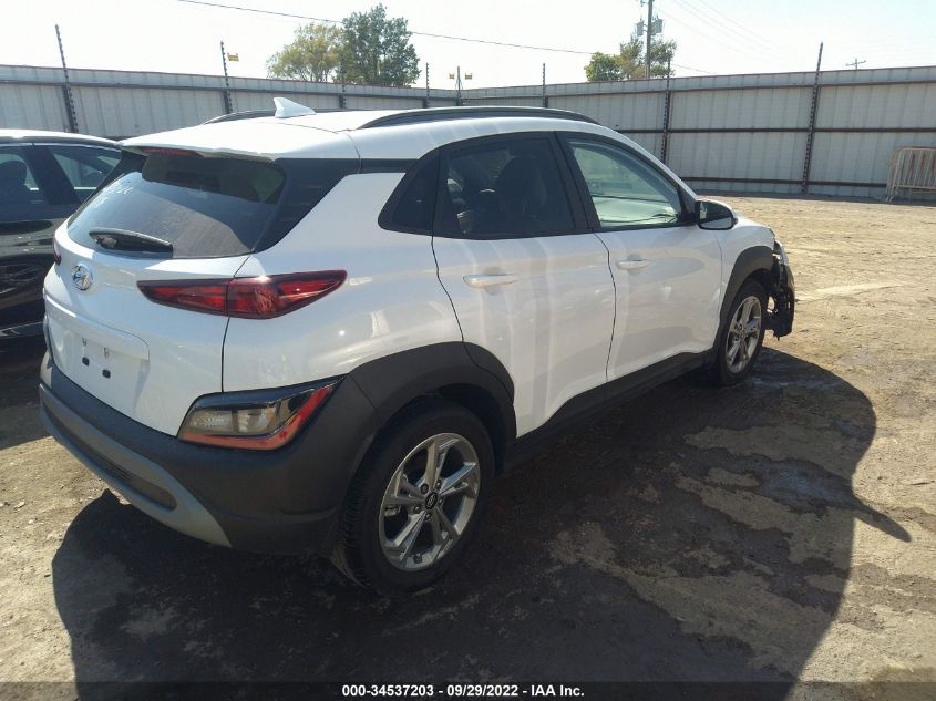 2022 HYUNDAI KONA SEL VIN: KM8K32AB4NU891305