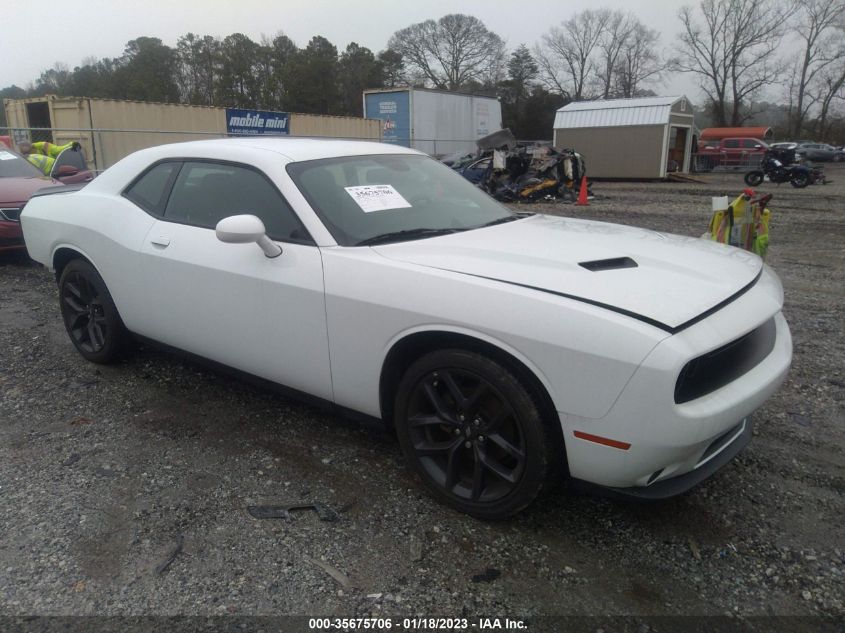 2021 DODGE CHALLENGER SXT VIN: 2C3CDZAG2MH552607