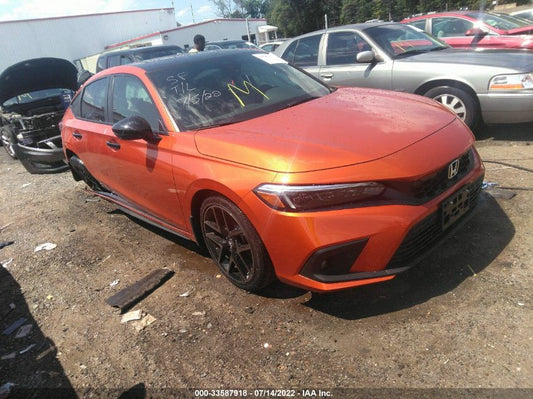 2022 HONDA CIVIC HATCHBACK SPORT TOURING VIN: 19XFL1H87NE009701
