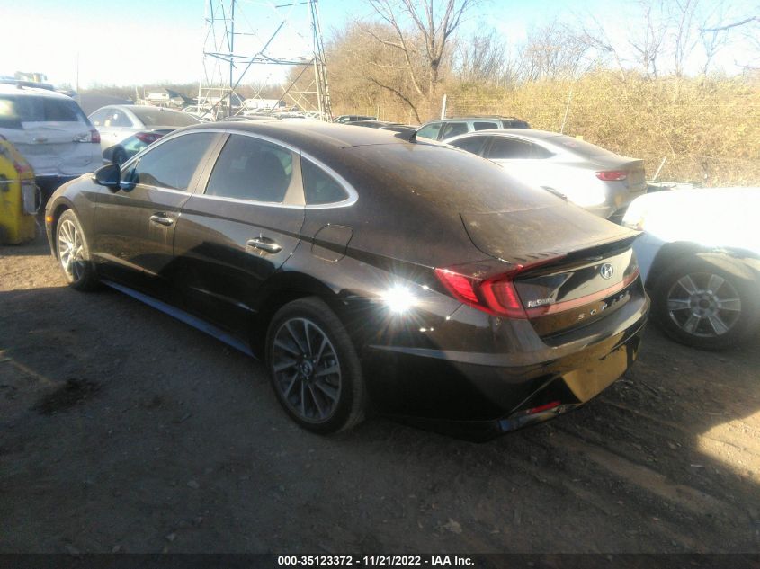 2021 HYUNDAI SONATA LIMITED VIN: 5NPEH4J22MH095448