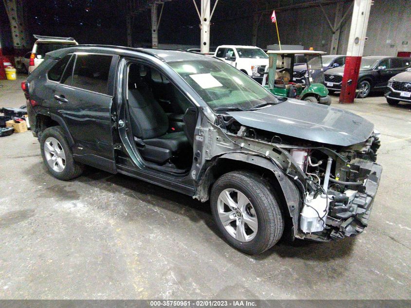 2021 TOYOTA RAV4 HYBRID XLE VIN: JTMRWRFV8MD126456