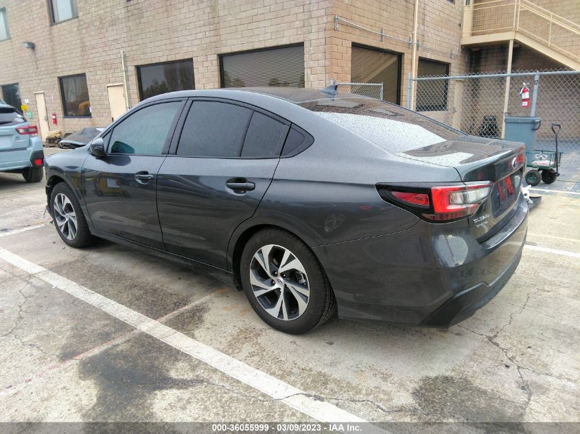 2023 SUBARU LEGACY PREMIUM VIN: 4S3BWAD68P3007251