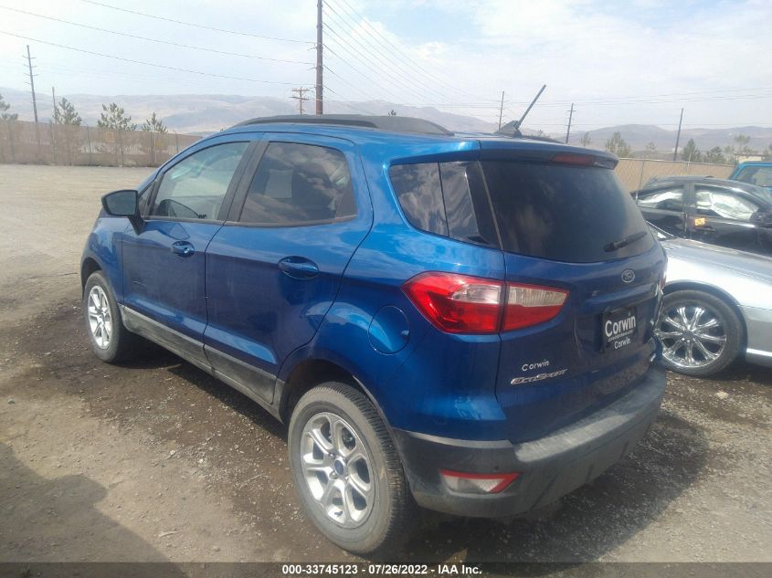 2021 FORD ECOSPORT SE VIN: MAJ6S3GL4MC431408