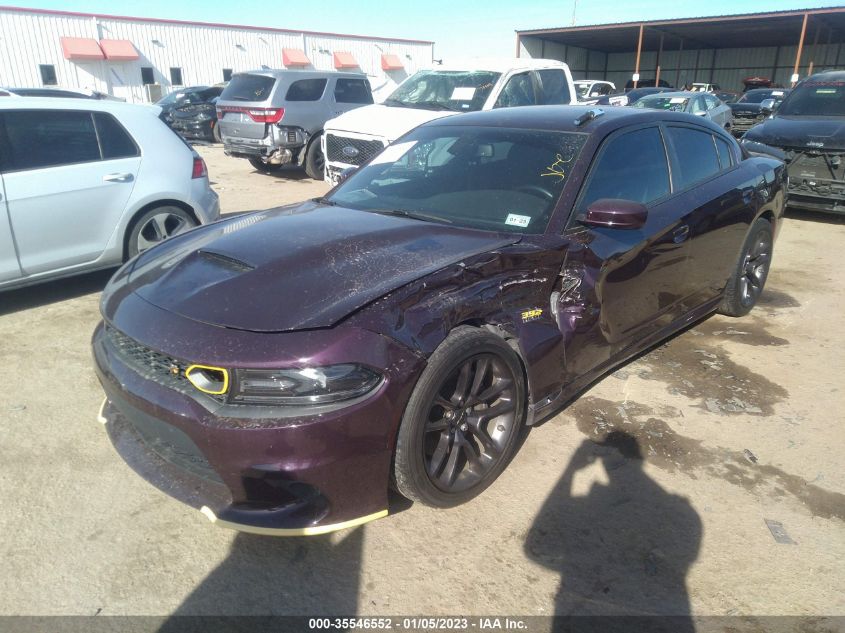 2020 DODGE CHARGER SCAT PACK VIN: 2C3CDXGJXLH197126