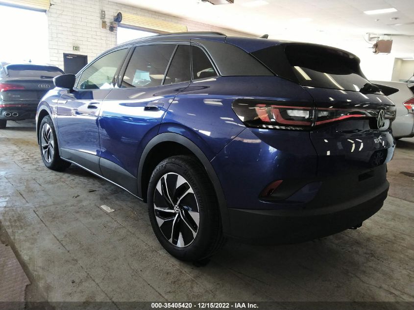 2022 VOLKSWAGEN ID.4 PRO S VIN: WVGGNPE26NP048471
