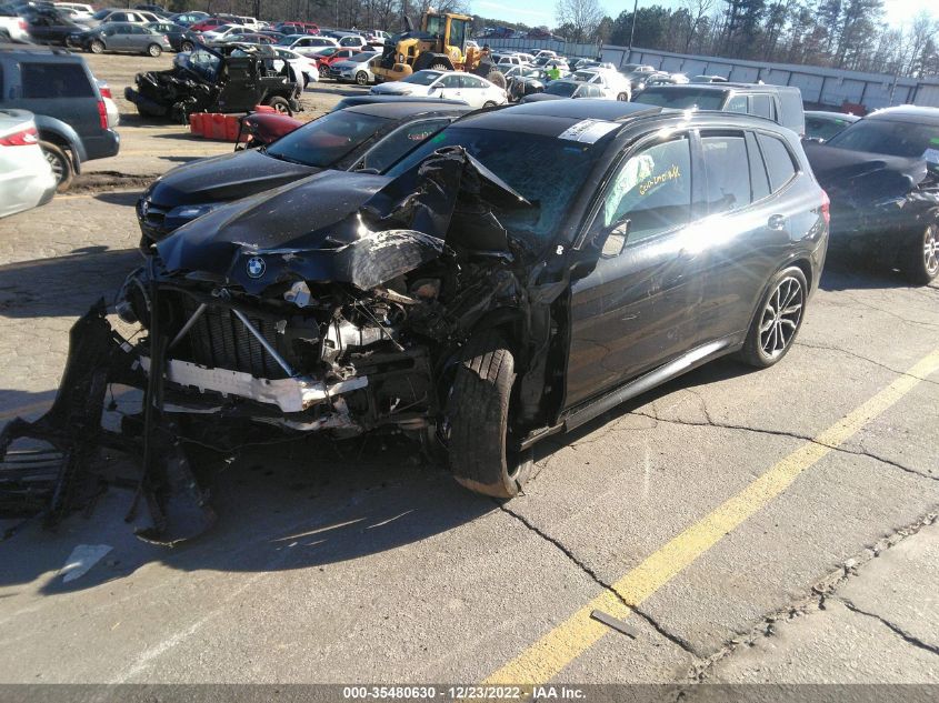 2021 BMW X3 M40I VIN: 5UXTY9C06M9H55629