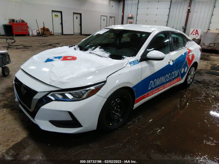 2021 NISSAN SENTRA S VIN: 3N1AB8BV0MY255235