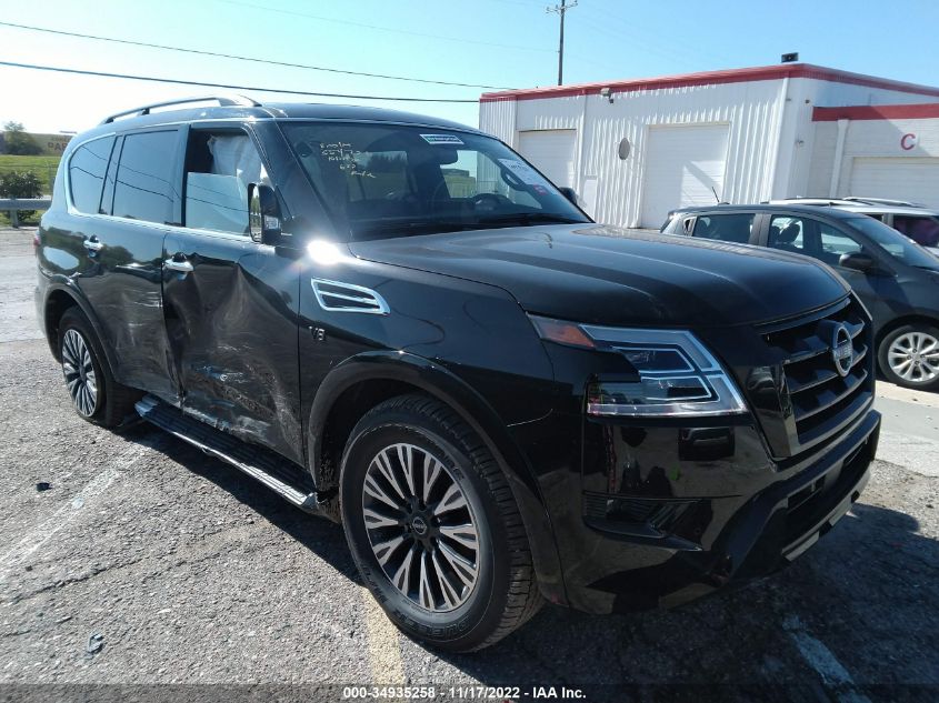2022 NISSAN ARMADA SL VIN: JN8AY2BB1N9814415